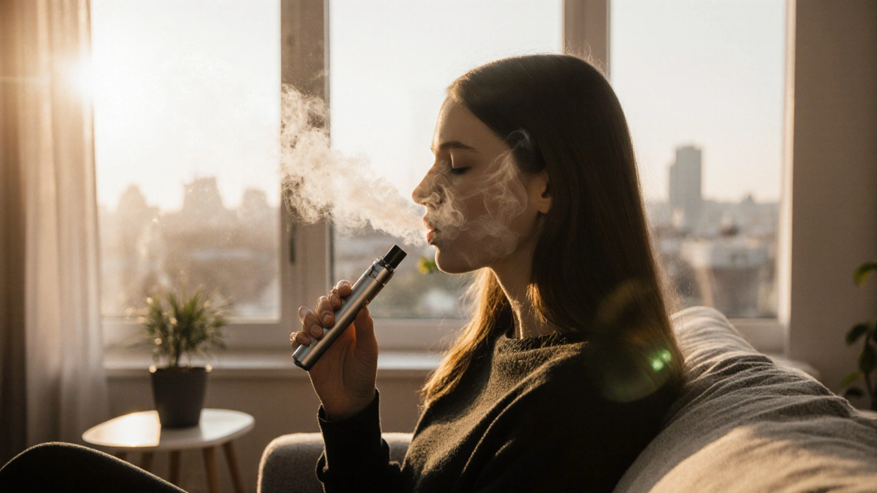 CBD-Vape gegen Angst: Wirksamkeit, Risiken & Dosierung