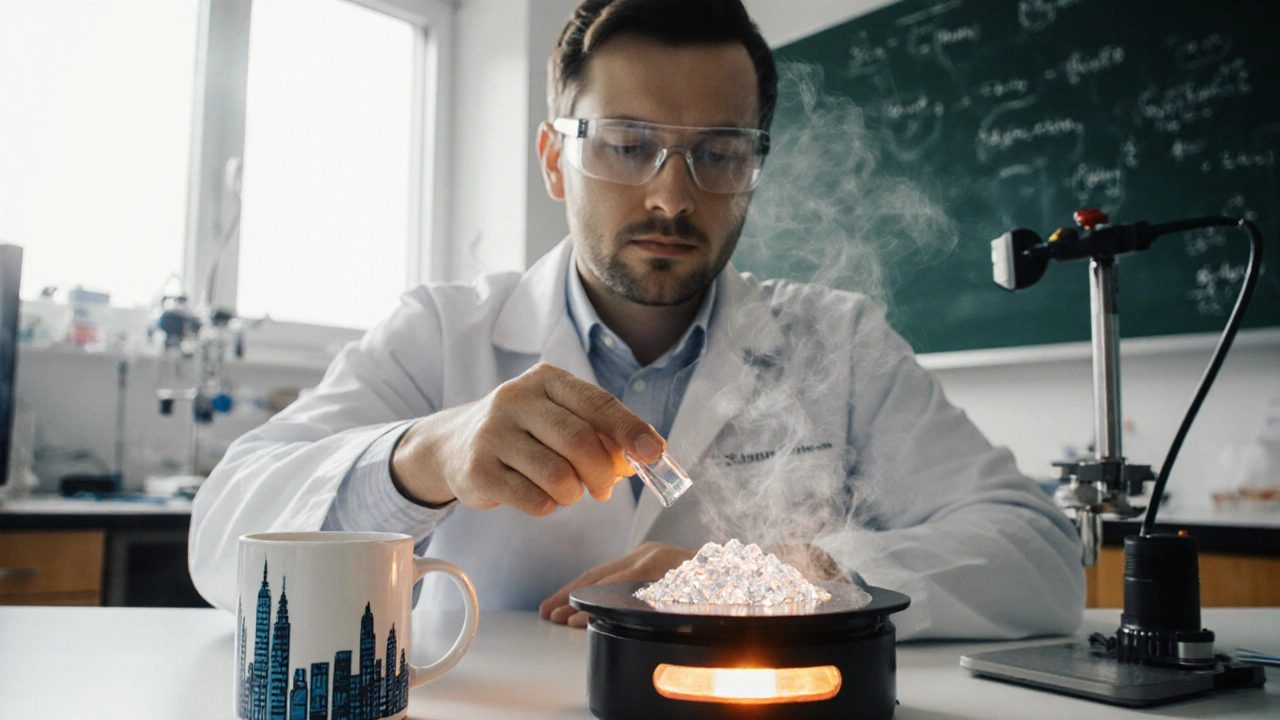 Schmelzpunkt von CBD‑Kristallen: Alles, was du wissen musst