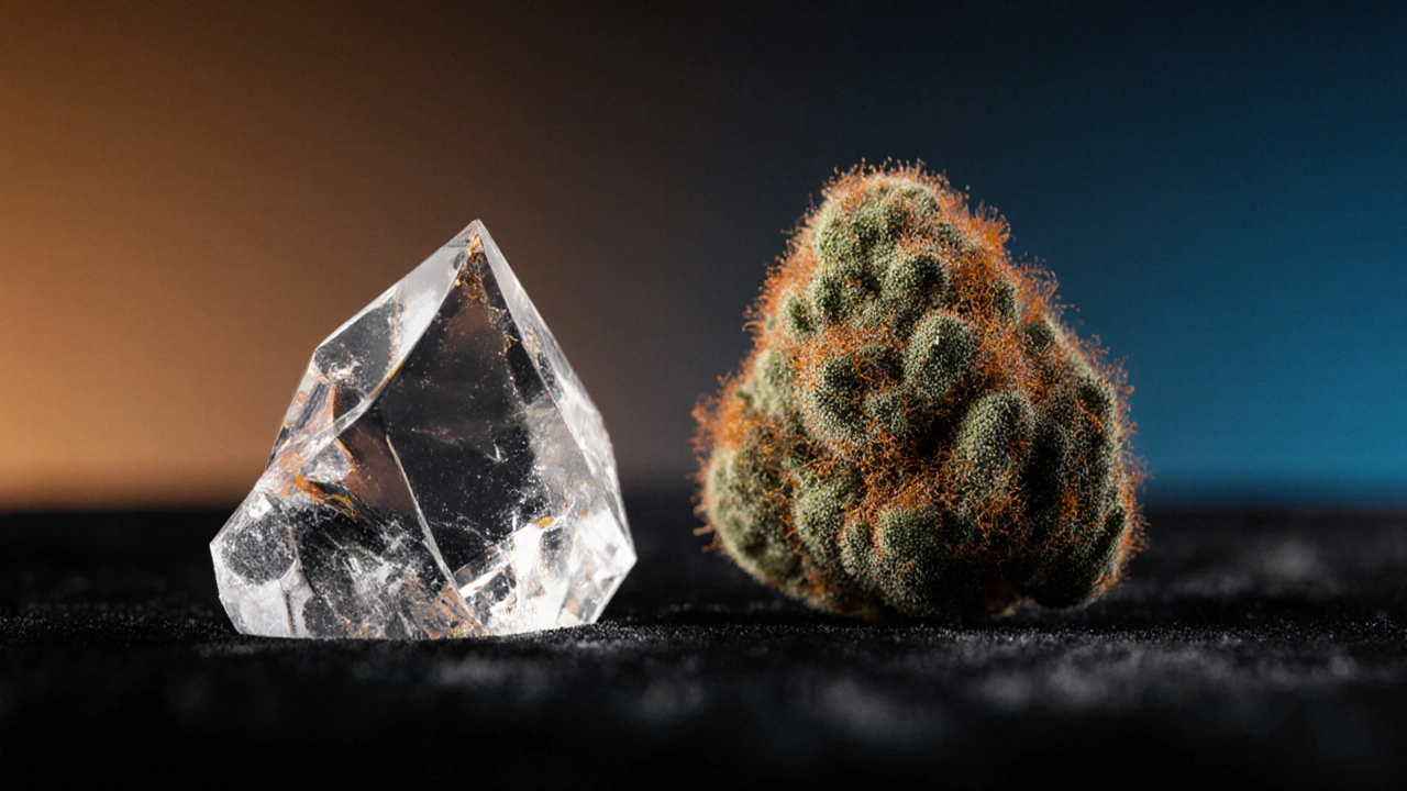 Shatter vs. Cannabisblüte: Welche ist potenter?