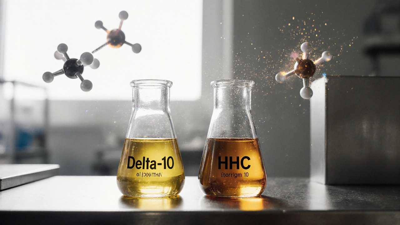 Ist Delta-10-THC das gleiche wie HHC? Ein klarer Vergleich