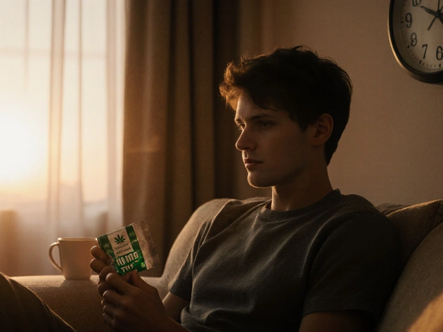 Wie lange hält die Wirkung von 10 mg THC in einer Cannabis-Kaugummi an?