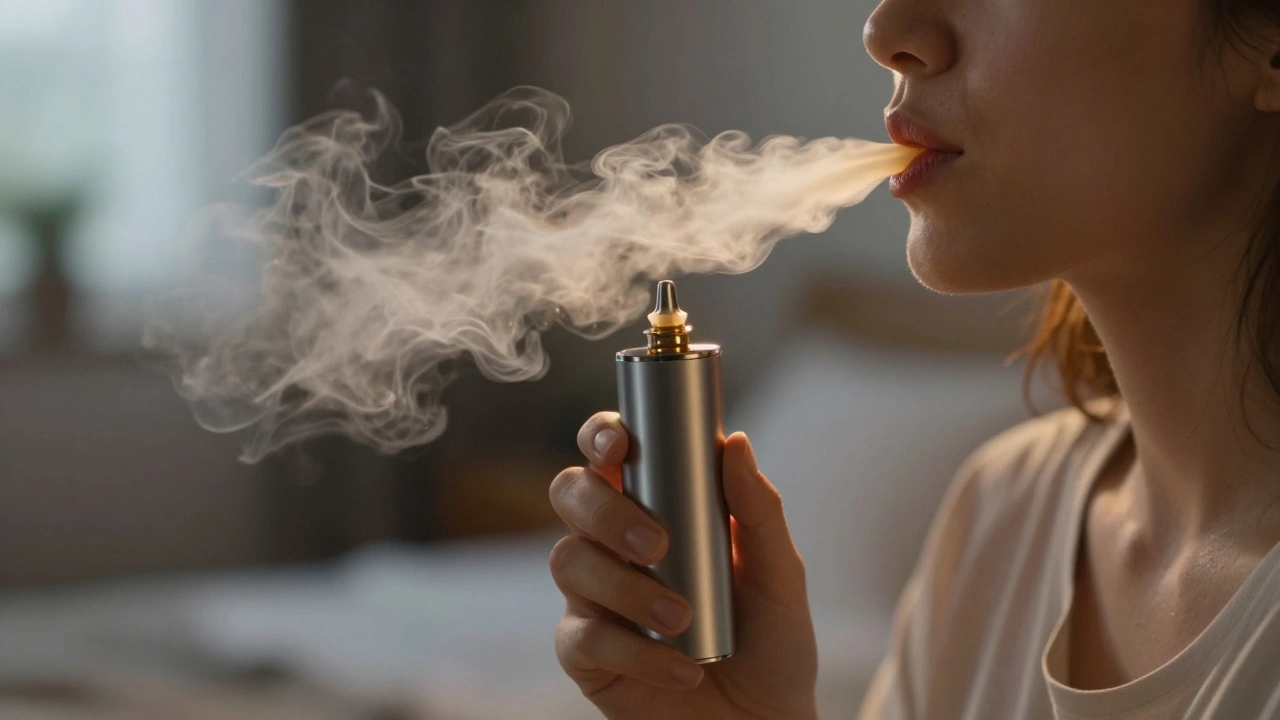 Ist Vaping von CBD besser als die Einnahme per Mund?