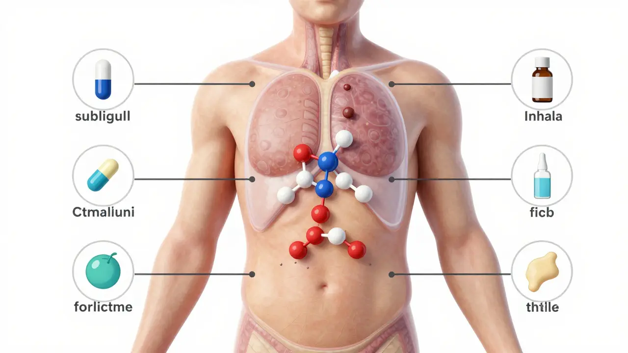 Transparenz-Darstellung, wie CBD im Fettgewebe gespeichert und langsam freigesetzt wird.