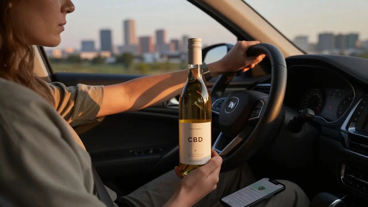 Kann ich CBD trinken, während ich fahre? Das müssen Sie wissen