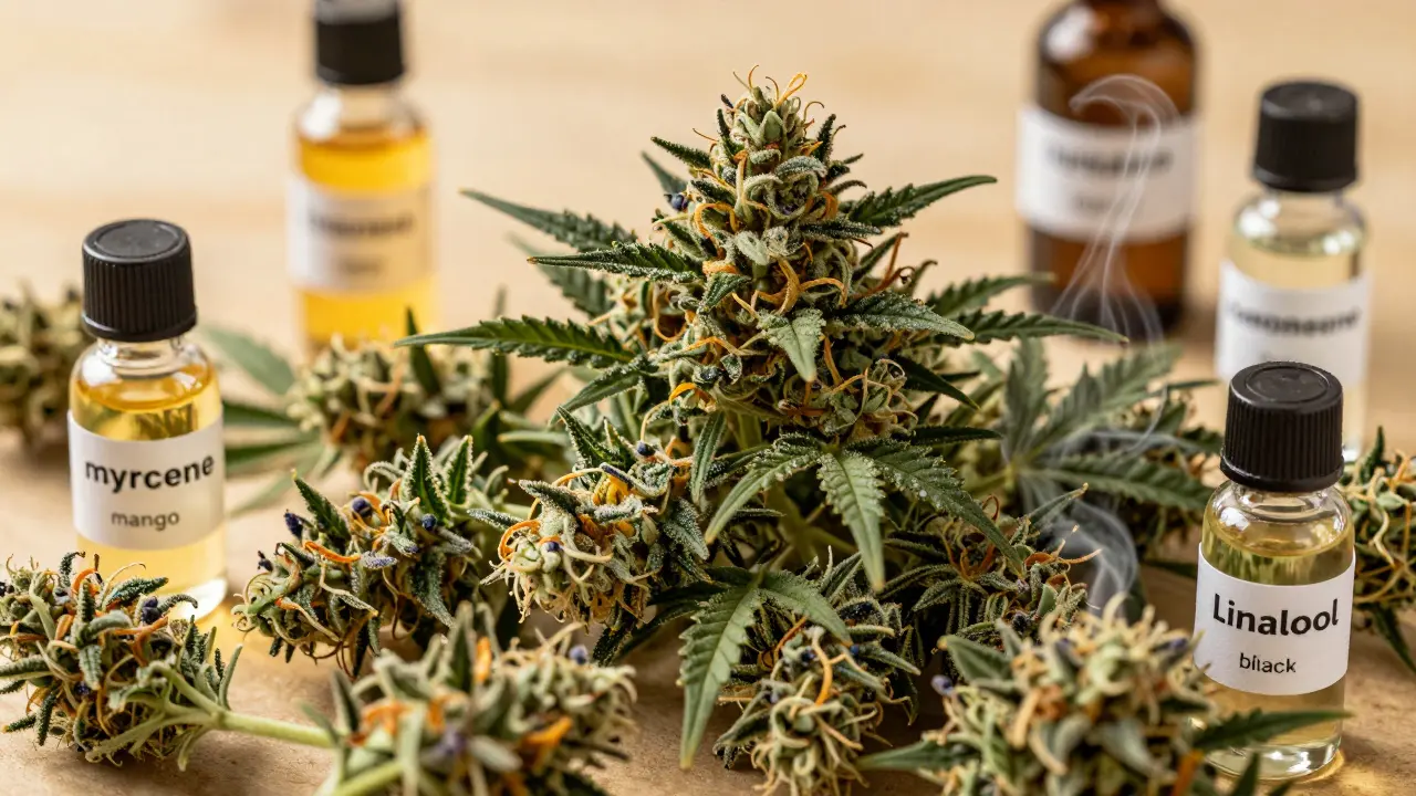 Was macht den Geschmack von Cannabis so angenehm?