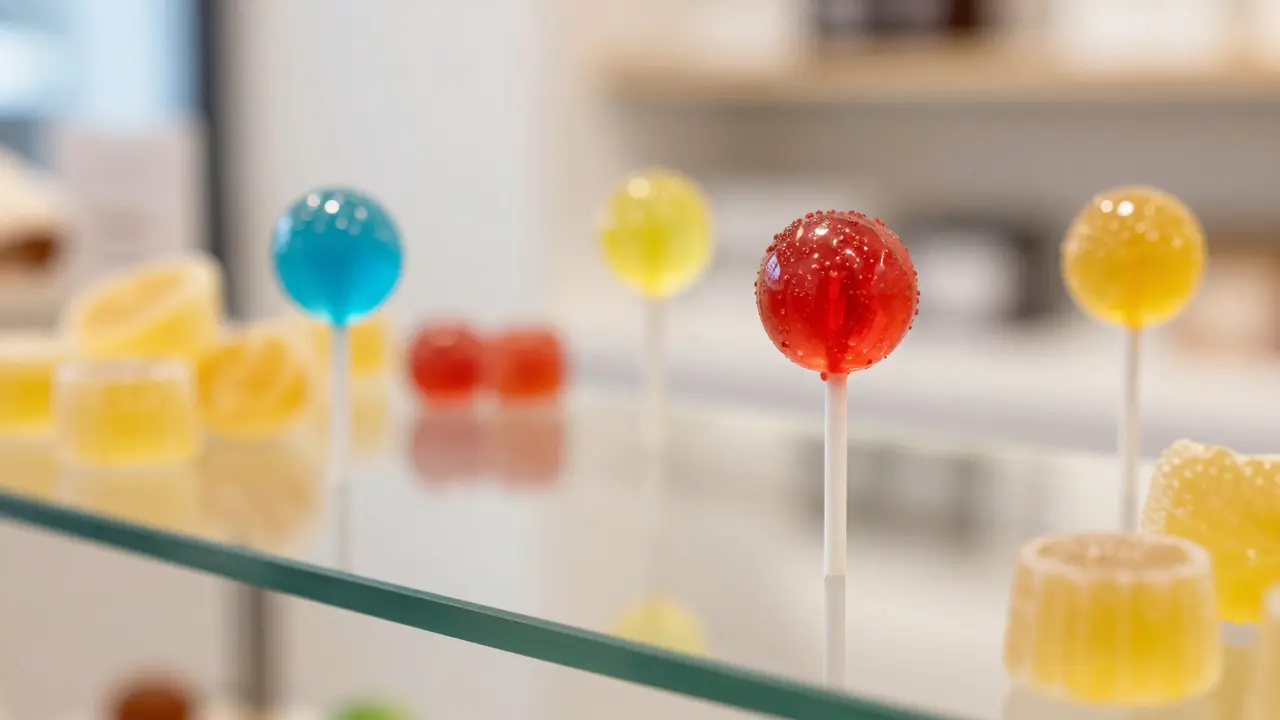 Cannabis-Lutscher: Gehören sie zu den Edibles?