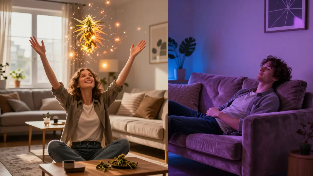 Sativa oder Indica: Macht Cannabis dich glücklich oder müde?