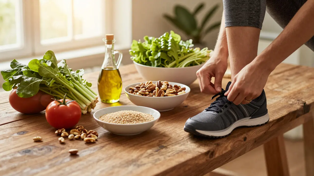 Mediterrane Ernährung und Sport als natürliche Herzgesundheit