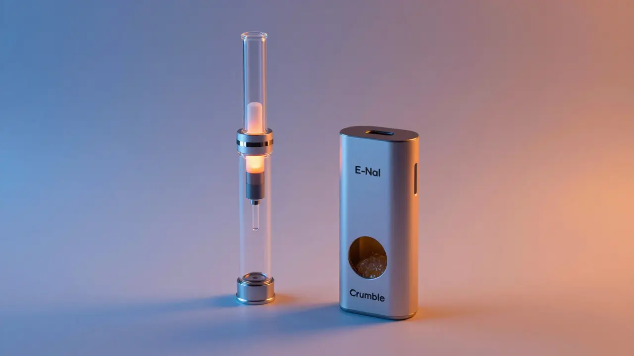 E-Nail und Konzentrationsvaporizer für korrekte Anwendung