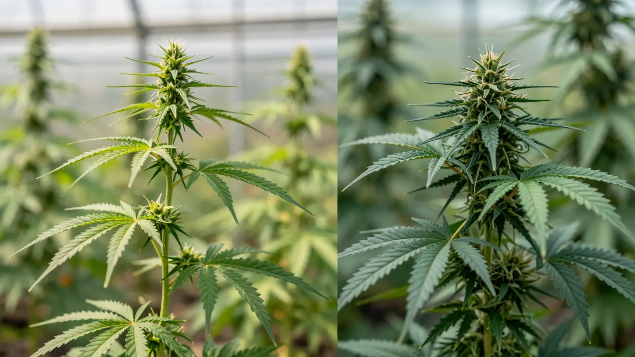 CBD-Blüte: Indica, Sativa oder Hybrid? So erkennst du den Unterschied