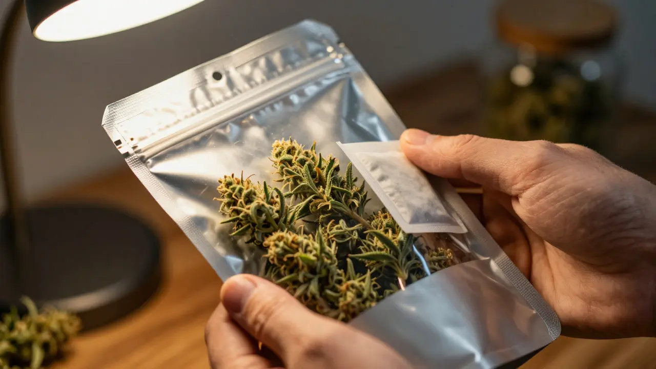 Haltbarkeit von CBD Hanfblüten: So lagst du richtig