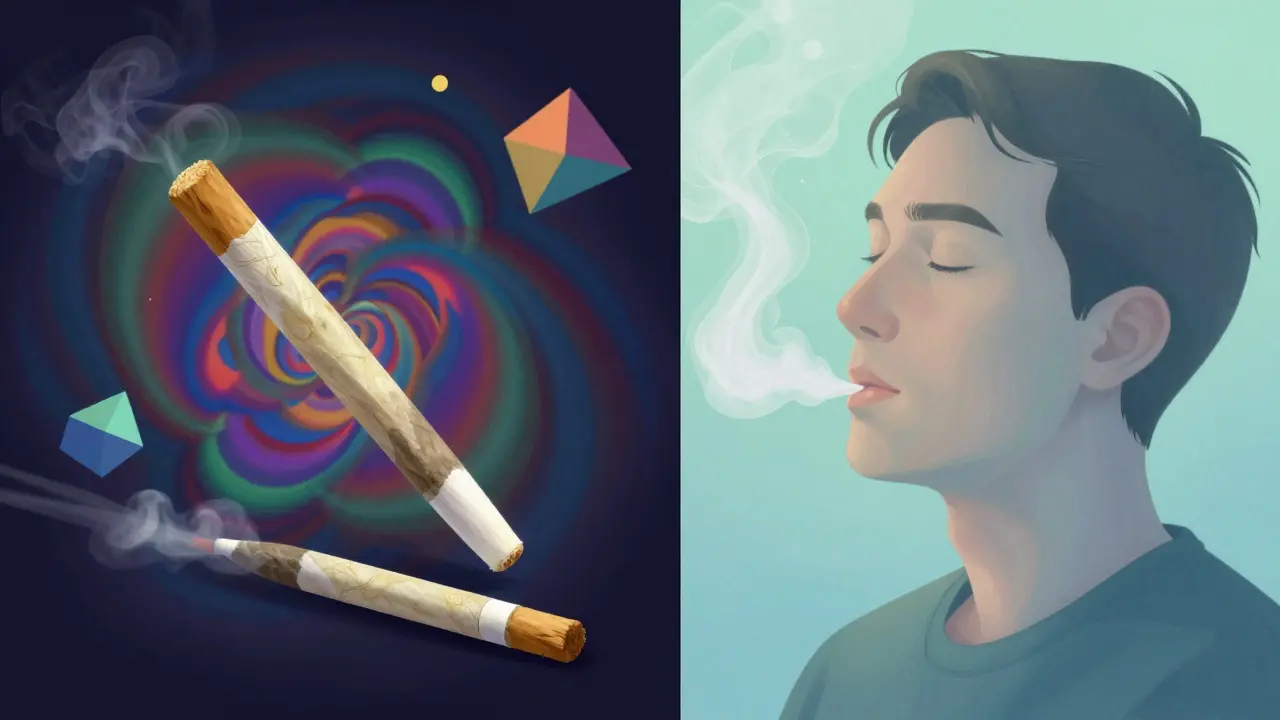 Ist CBD wie ein Joint? Der Unterschied zwischen Cannabidiol und THC